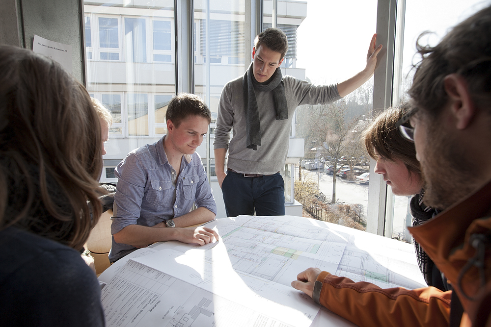 Architekturstudierende der HBC (Masterstudium)