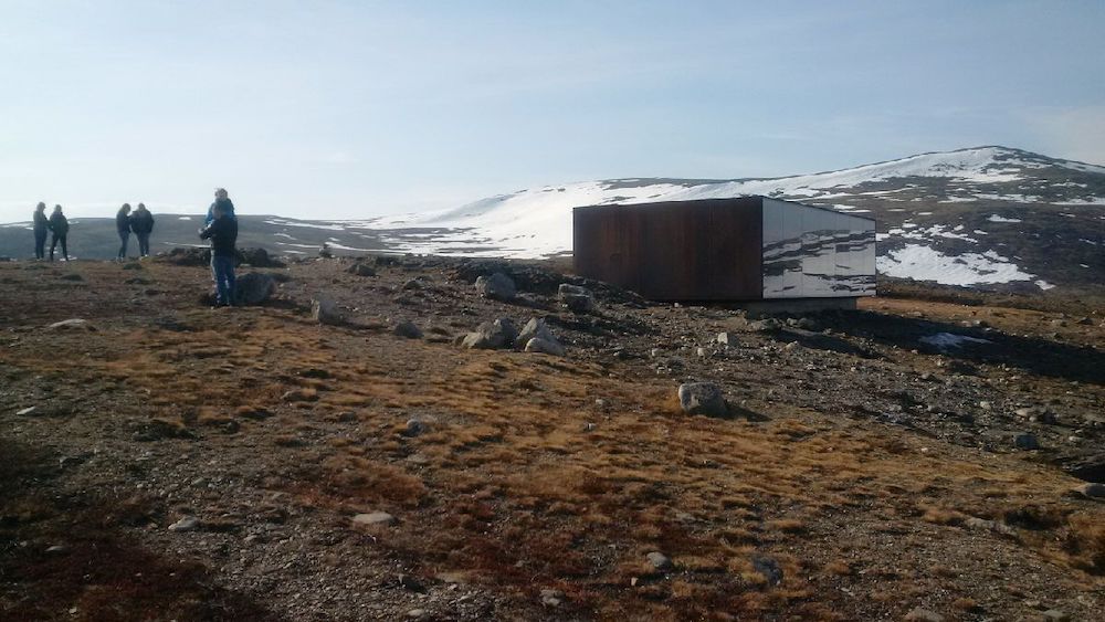 Rentierpavillon in Norwegen