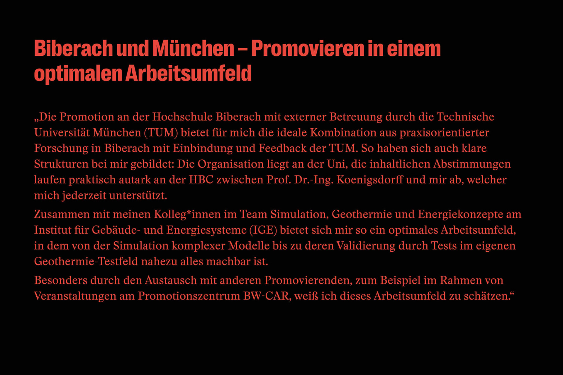 HBC Promovenden - Fabian Neth - Statement