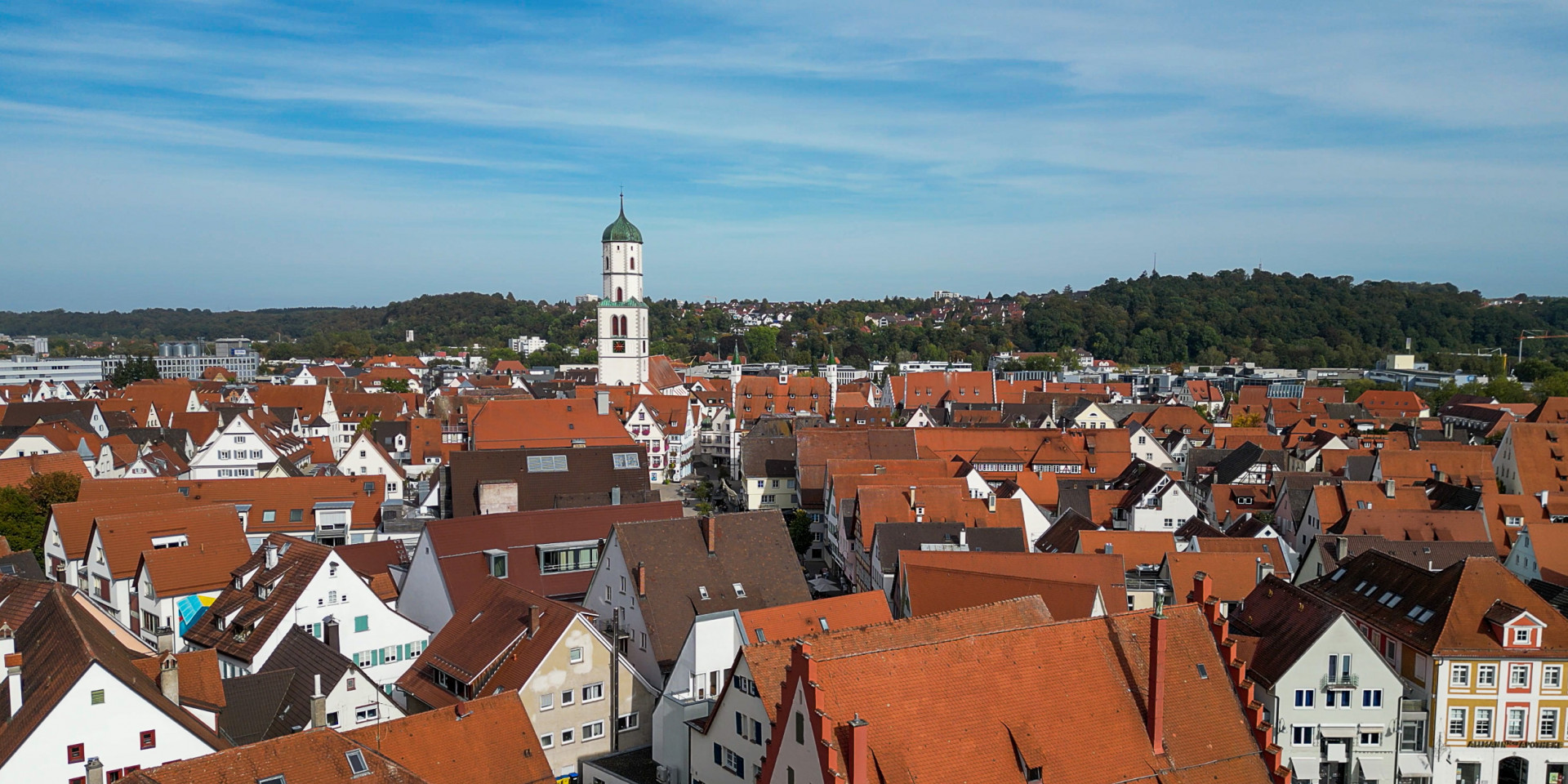 Biberach von oben