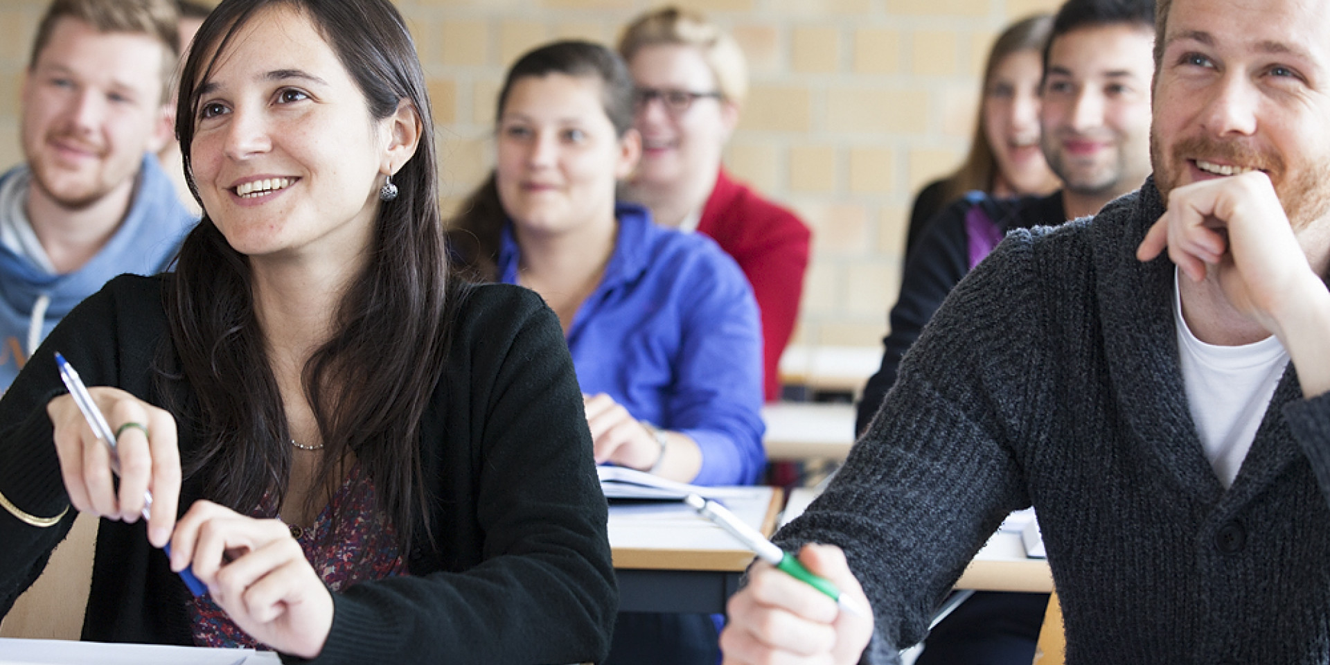 Studierende in einem Bauingenieur-Seminar