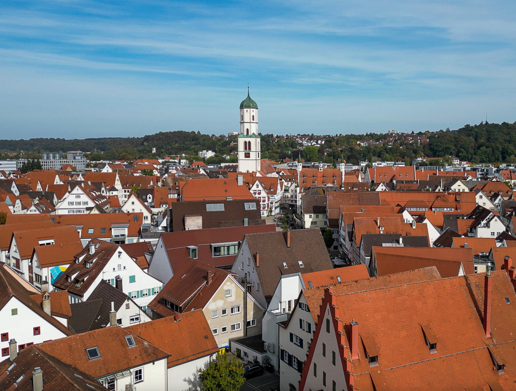 Biberach von oben