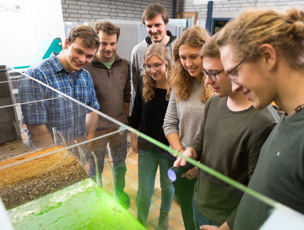 Wasserbaulabor Bauingenieurwesen