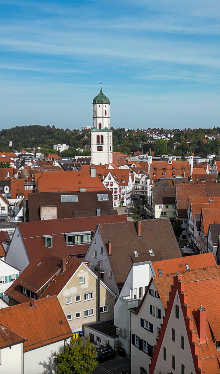 Biberach von oben