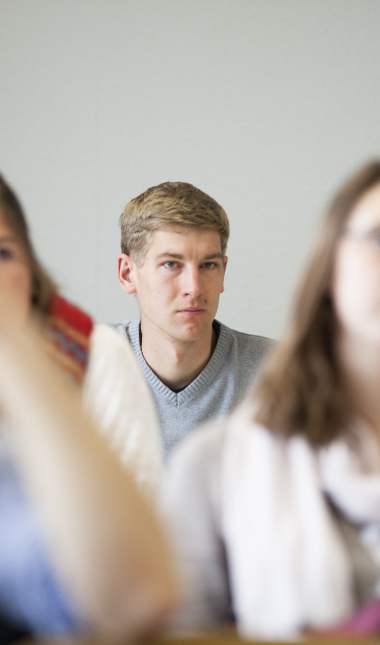 Studierende in der Vorlesung
