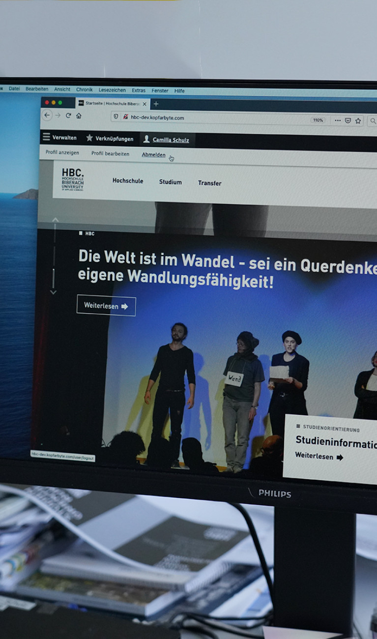 Hochschule Biberach launcht Internetseite